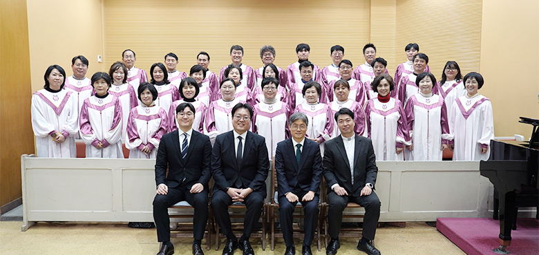 아가페 찬양대 사진